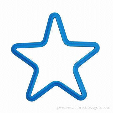 Silicone star fried egg ring